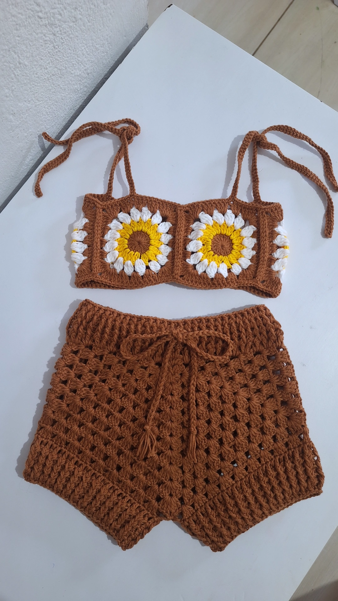 Conjunto Infantil Girassol